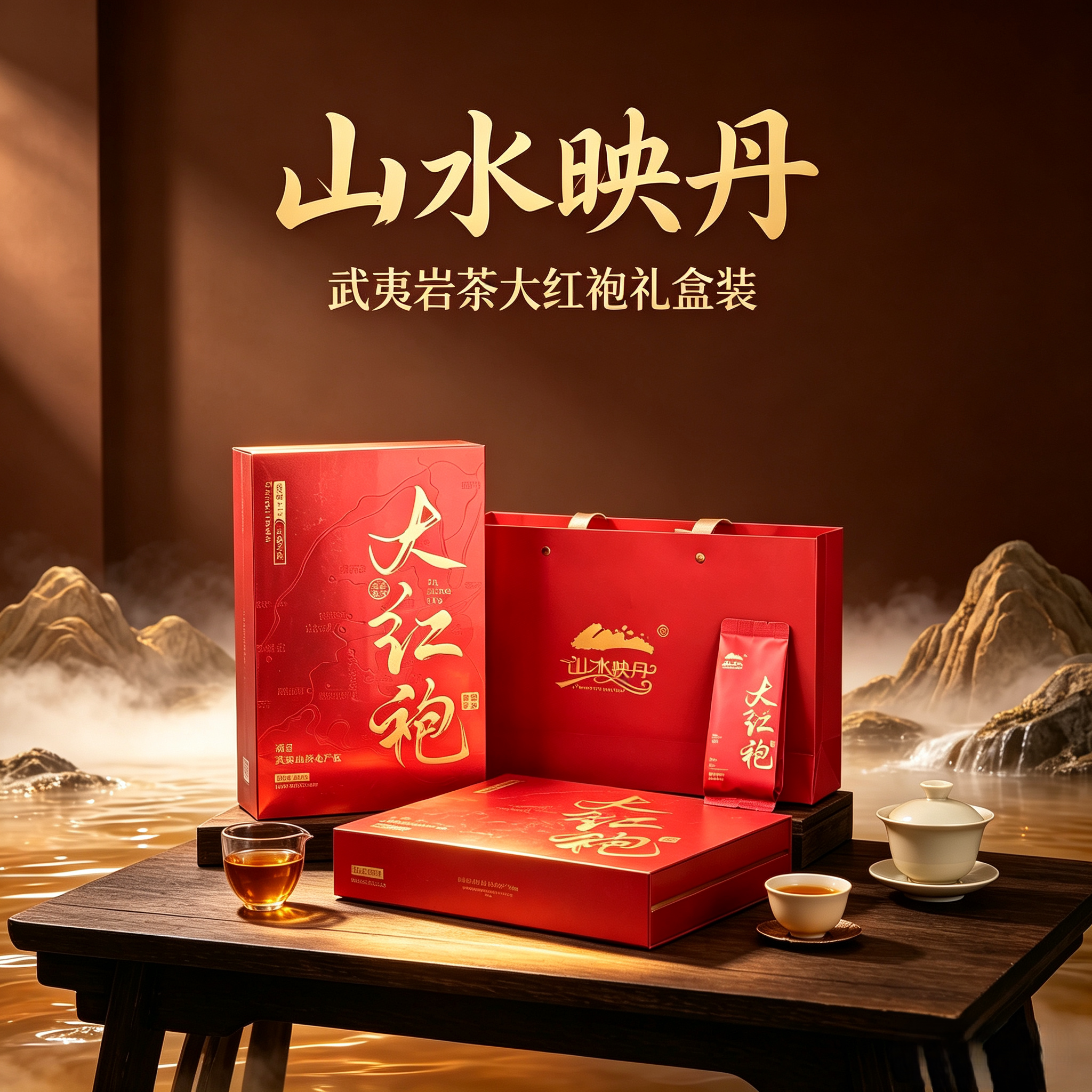 Wuyishan Rock Tea Чай Дахунпао Пейте самостоятельно 2026 Новая Независимая Небольшая упаковка Подарочная коробка с корицей и нарциссом