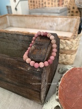 Ouswa Homemade Wild Rose Natural Stone Bracelet Bracelet