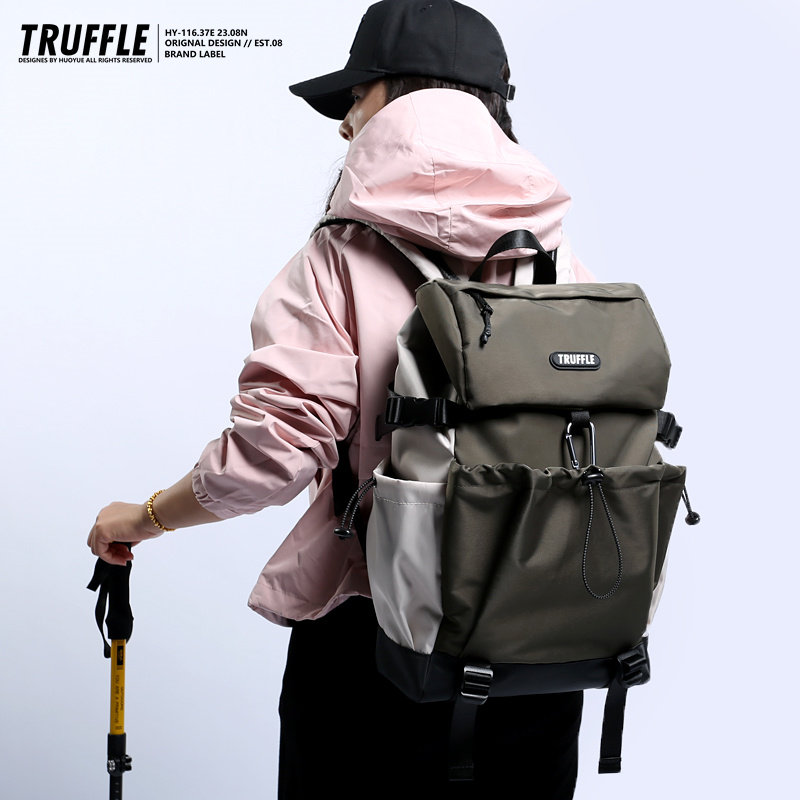 Бренд TRUFFLE tide, дорожный рюкзак большой емкости для путешествий, мужская школьная сумка для учащихся младших классов средней школы, женский альпинистский компьютерный рюкзак