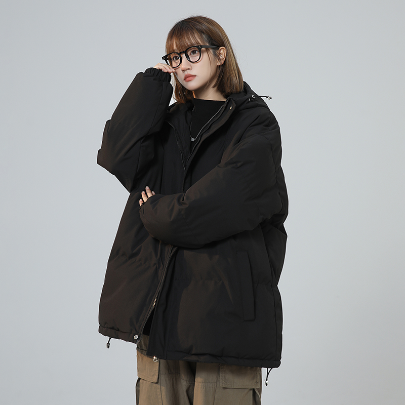 Ole shopping Mall, стеганая куртка со скидкой с капюшоном, женская повседневная стеганая куртка, свободная толстая стеганая куртка большого размера, зимняя теплая куртка, тренд