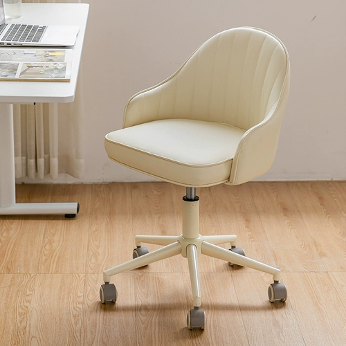 Стул для макияжа кремового стиля девочка для спальни Стул Стул Домох Компьютерный кресло может научиться поднимать столики и стулья