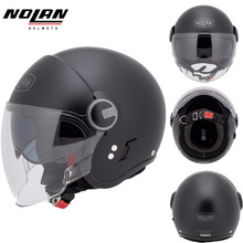 Italian Nolan N21 Motorcycle Helmet 3/4 Half Helmet Electric Bicycle Bicycle Double Lens Safety Helmet for Men and Women