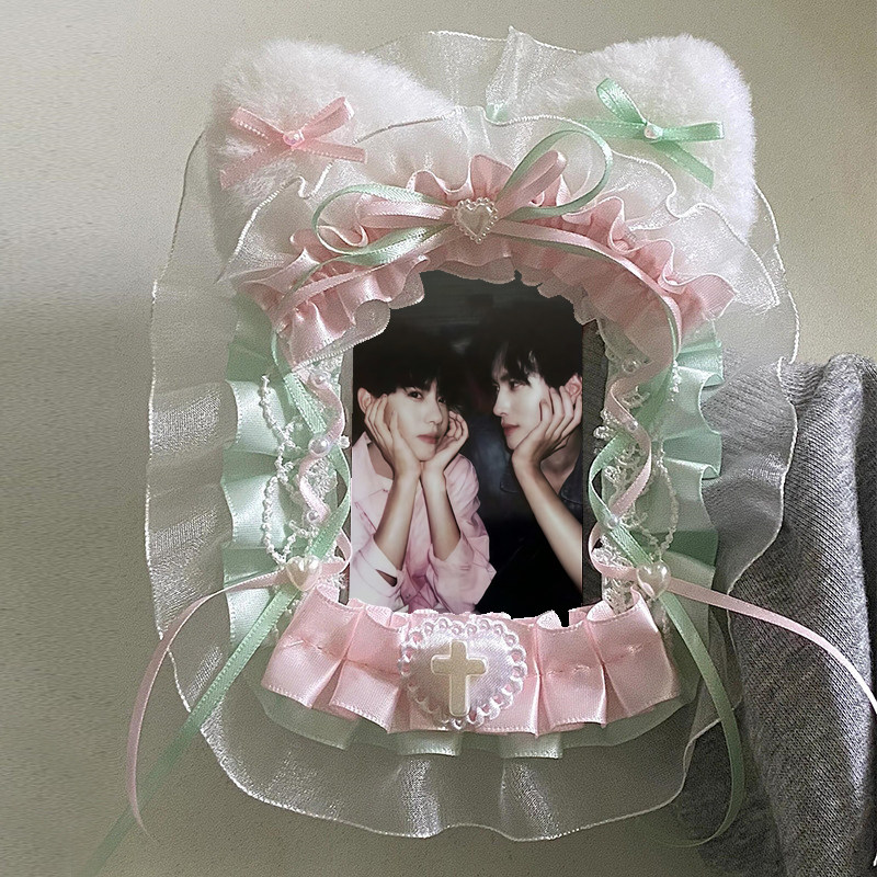 New original finished product, high-value Instagram-worthy, perfect for fans of Lolita cartoon anime stars, 3-inch mini card holder.