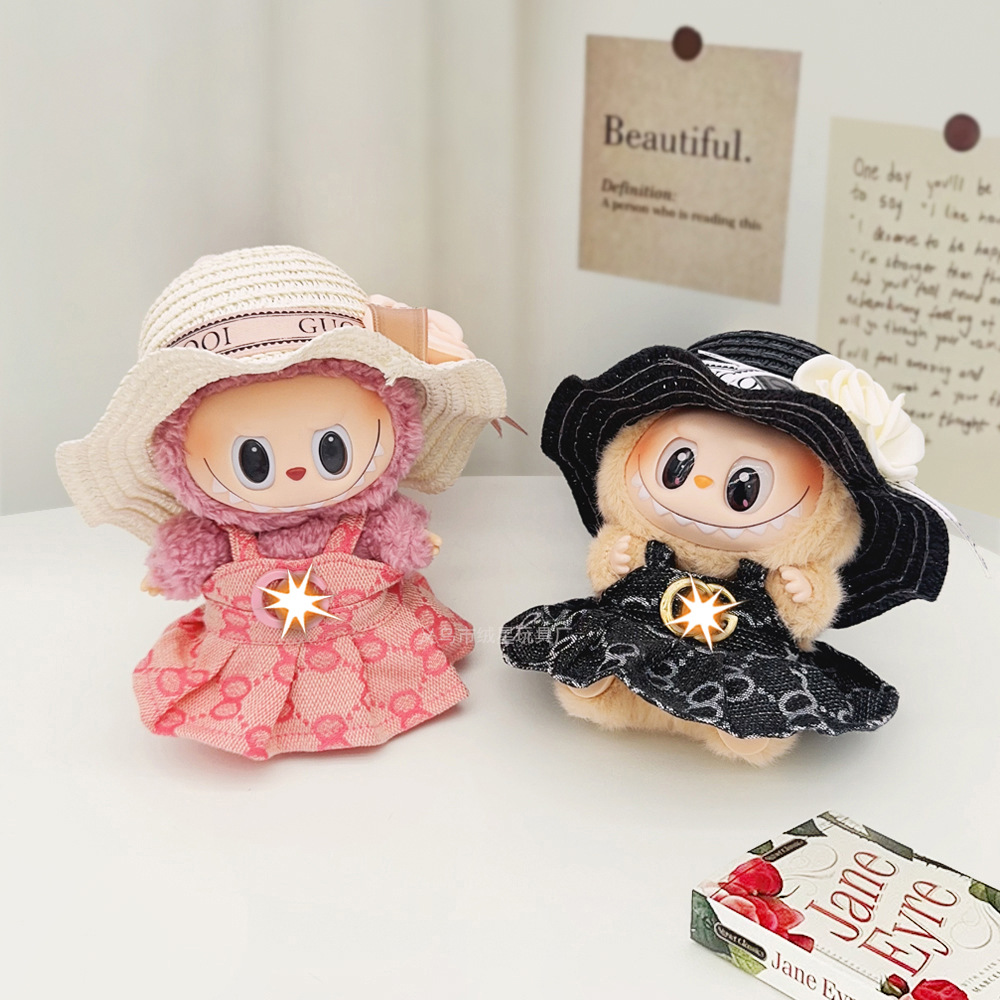 детская одежда labubu Labubu Xiaoxiangfeng платье принцессы комбинезон шляпа набор кукол