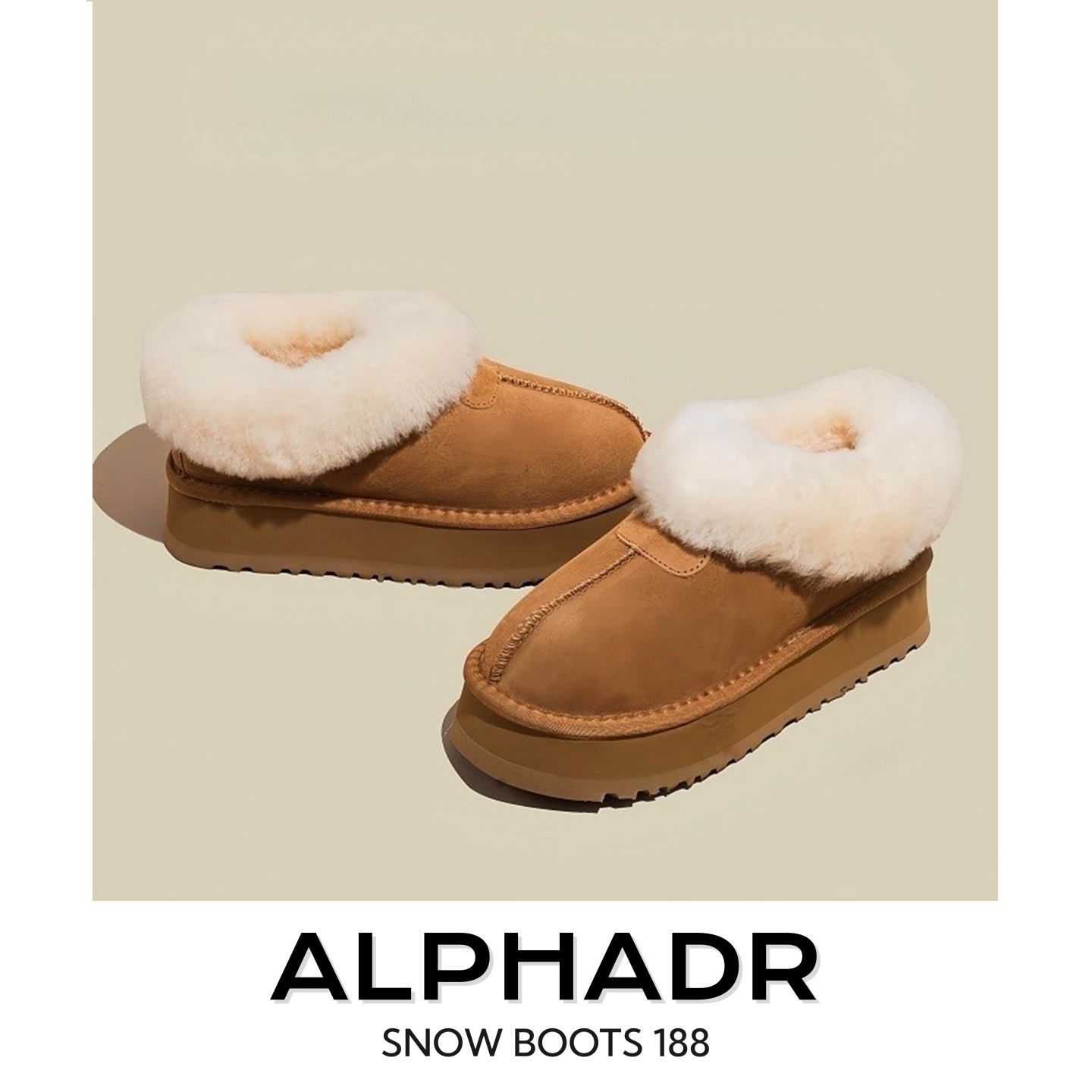 Легкие итальянские зимние ботинки ручной работы из натуральной кожи и шерсти на толстой подошве...