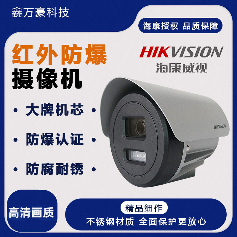 Взрывозащищенная камера Haikang DS-2XE3025FWD-I/3045 с таким же экраном для камеры на 2 миллиона/4 миллиона