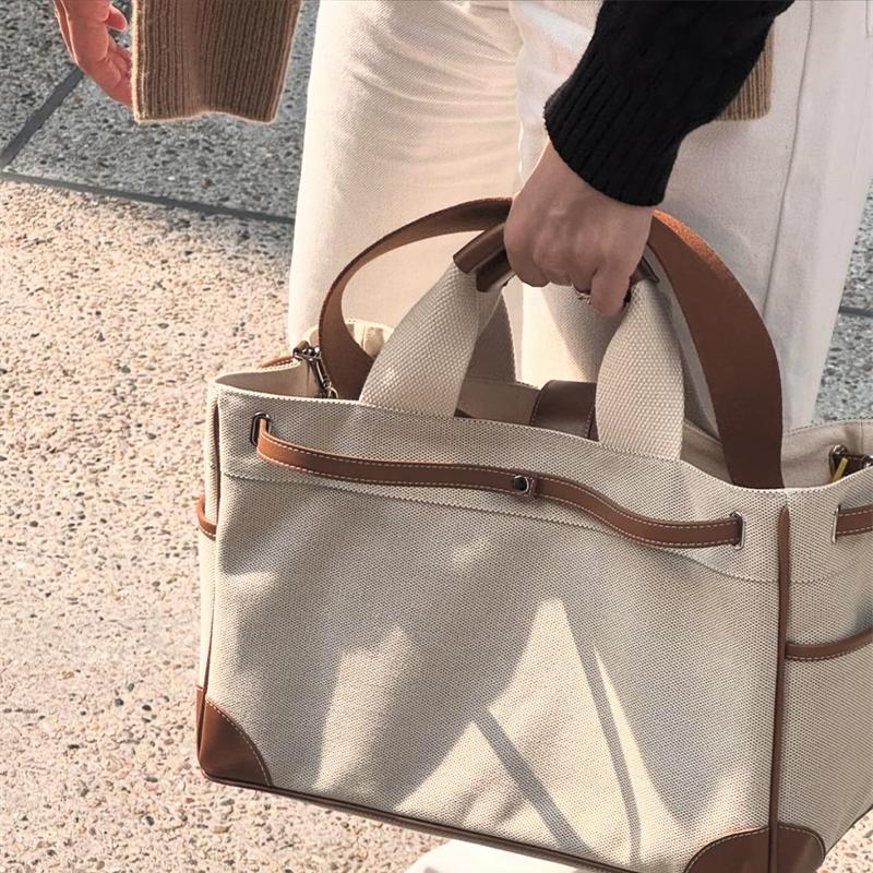 Korea ins mommy bag легкая сумка для прогулок с молоком большой емкости, многофункциональная холщовая сумка-мессенджер для матери и ребенка