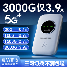 Portable WiFi 2024 New 5G Wireless Mobile WiFi Card Free Three Network Wireless Network Unlimited Speed 4g Pure