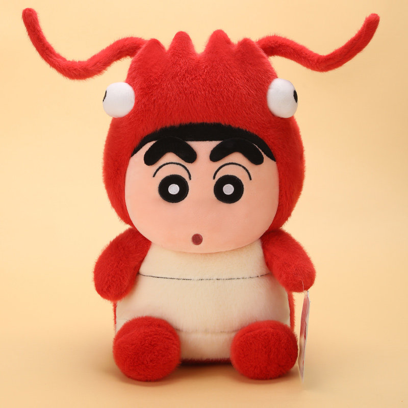 Подлинный карандаш Shin-chan серии трансформаций Sika Deer Кукла Плюшевая игрушка Детская кукла Девочка Тряпичная кукла подарок