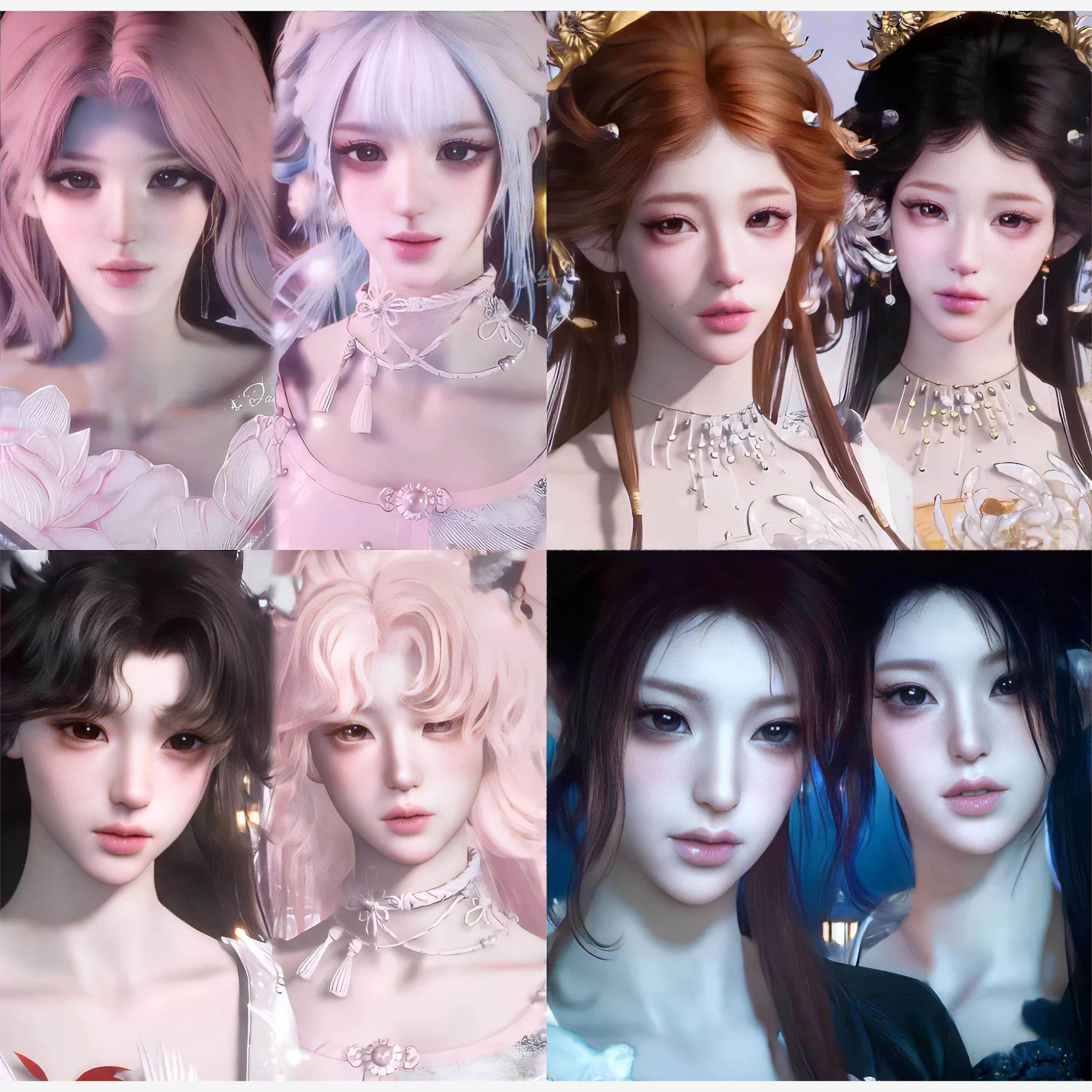 Instant release of 16 Yanyun 16 tone pinched face female Jaa collection Zhao Yuan Yingu0026amp; Bone Sparrowu0026amp; Lingranu0026A