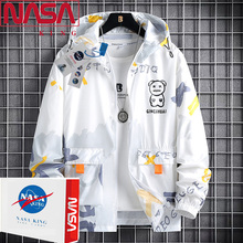 NASA Official Flagship Store Summer Ultra thin Coat Men's Sunscreen Clothing Youth Large Fishing Men's Couple Skin Clothing