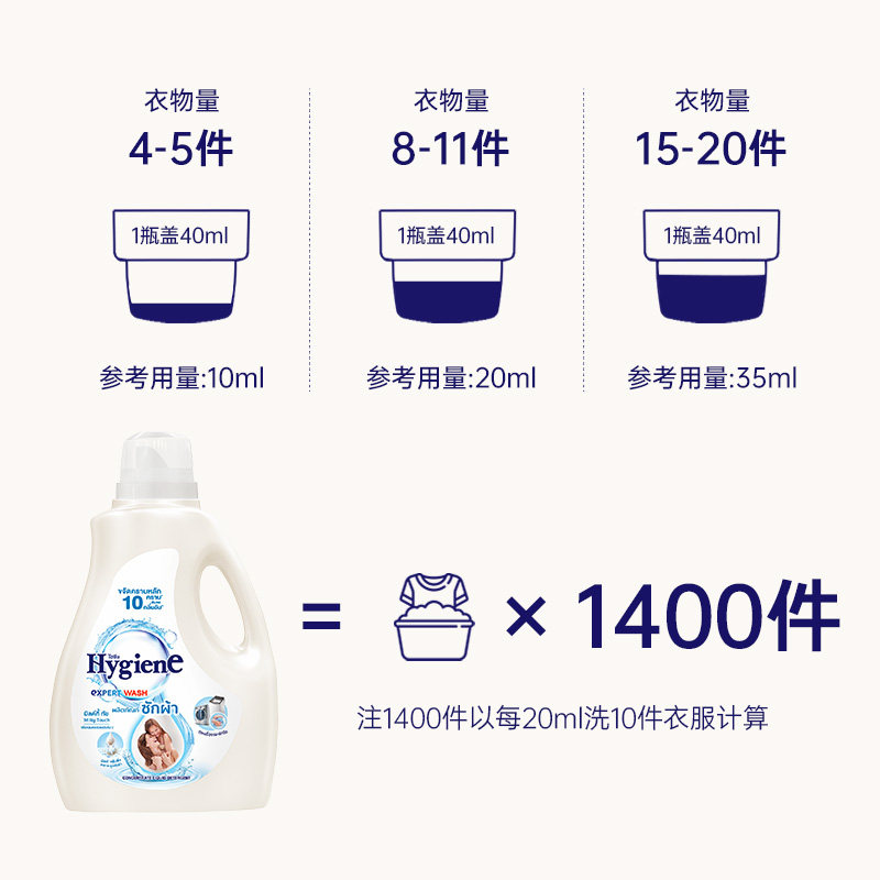 Стиральный порошок Xijing Hygiene с бытовым стойким ароматом (аромат миндального молока), импортированный из Таиланда для устранения морщин и антистатического действия.