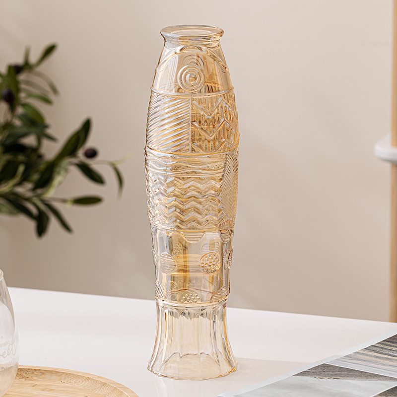 Koi stackable glass стеклянная чашка ins wind high-value cup бытовой набор чашек для питья креативный чайный сервиз с тиснением, чайная чашка