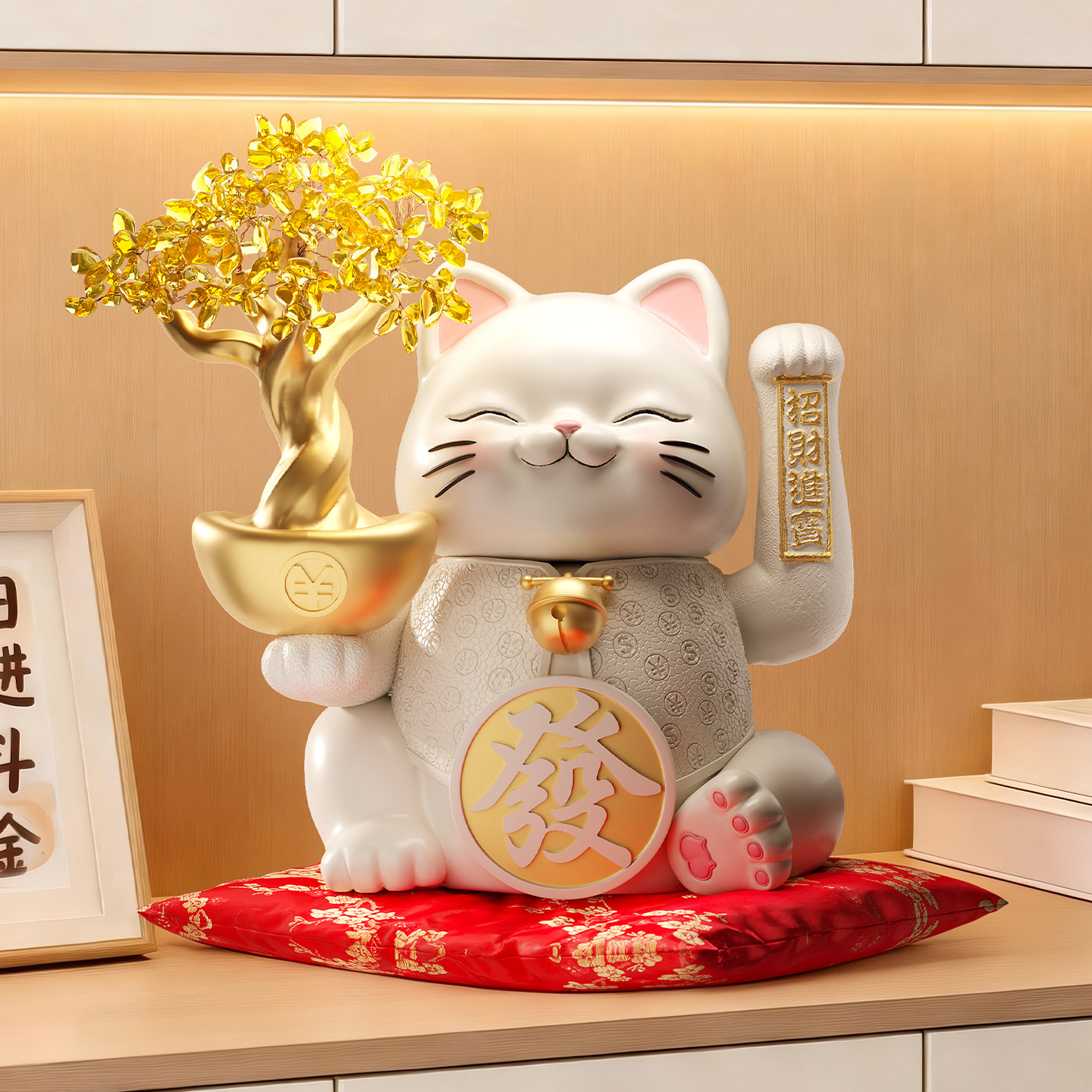 Украшение Lucky cat автоматически привлекает дойную корову, кассира магазина lucky cat, украшение для дома, подарок на открытие