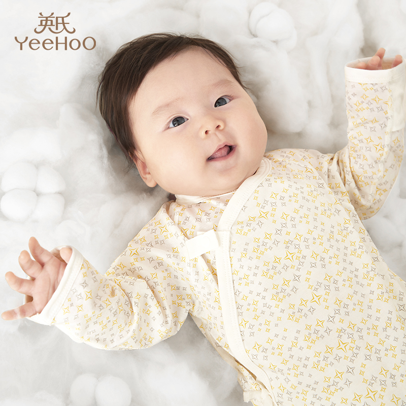 Детская одежда Ying's, детский осенний комбинезон, комбинезон для новорожденных, весенне-осенний хлопковый комбинезон monk для новорожденных