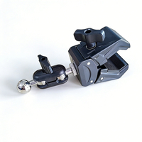 17mm ball head mobile phone holder base bicycle strong clamp bracket external expansion lazy live broadcast bracket accessories
