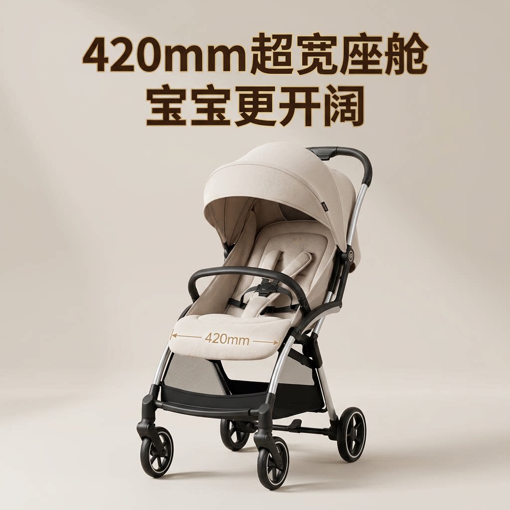 gb Goodbaby Kunpeng безопасная четырехколесная коляска для новорожденных, широкая, может сидеть и лежать, портативная детская коляска