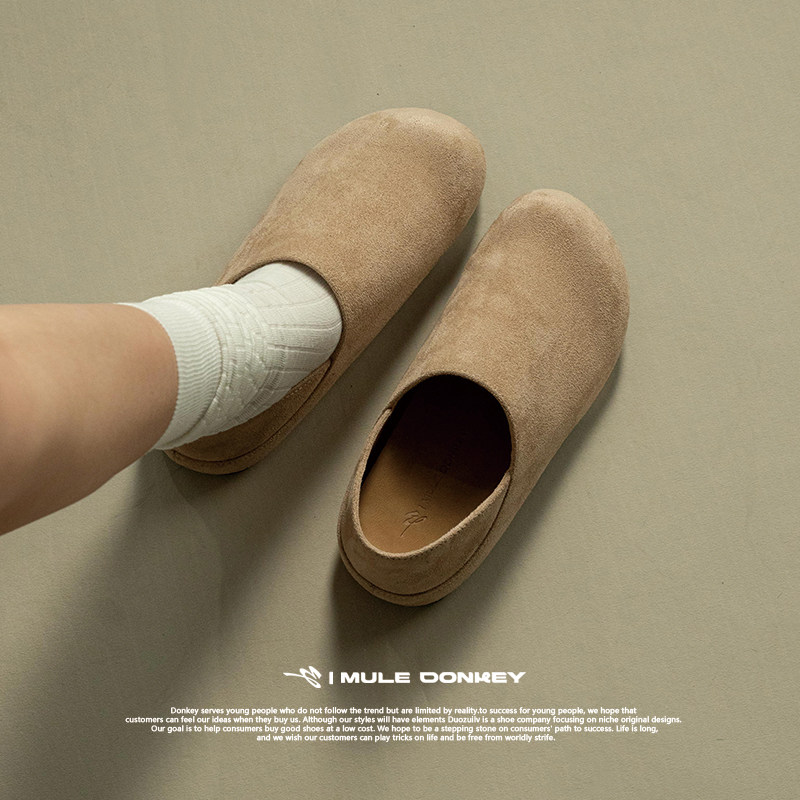 Обувь Donkey Donkey all-inclusive Birkenstock с несколькими отверстиями, женская летняя обувь на каблуке muller, тапочки на толстой подошве с одной педалью, мужские тапочки на два с половиной дюйма