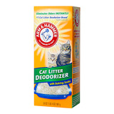 Дезодорант для кошачьих туалетов ARM&HAMMER Aihemei Hammer Дезодорант с активированным углем для кошачьих туалетов 20 унций
