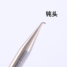 Curved hook acne needle, Kirin needle, acne clearing needle, closed mouth scraping blackhead, acne picking and beauty salon specific needle cleaning tool, divine tool