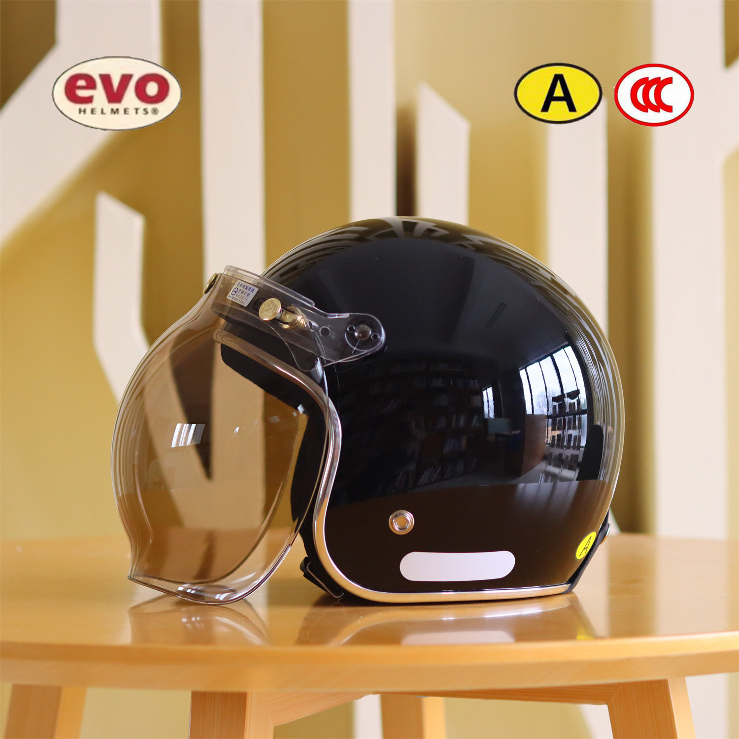 evo kedon retro motorcycle helmet, electric vehicle helmet, four-piece/three-piece helmet, half helmet, all-season men's and women's riding safety helmet.