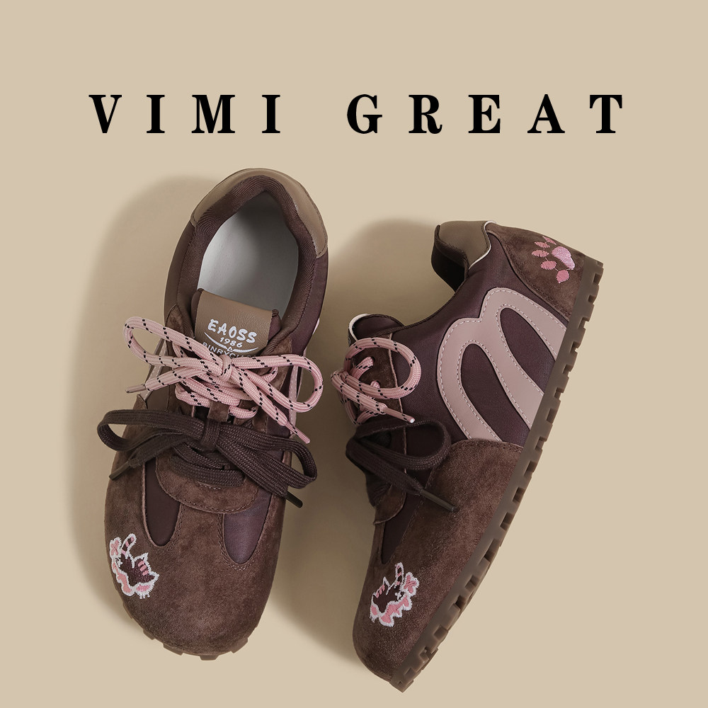 Это ТАК КРАСИВО ~ VIMI GREAT, новинка 2026 года, немецкие кроссовки на плоской подошве, женские повседневные кроссовки daddy shoes