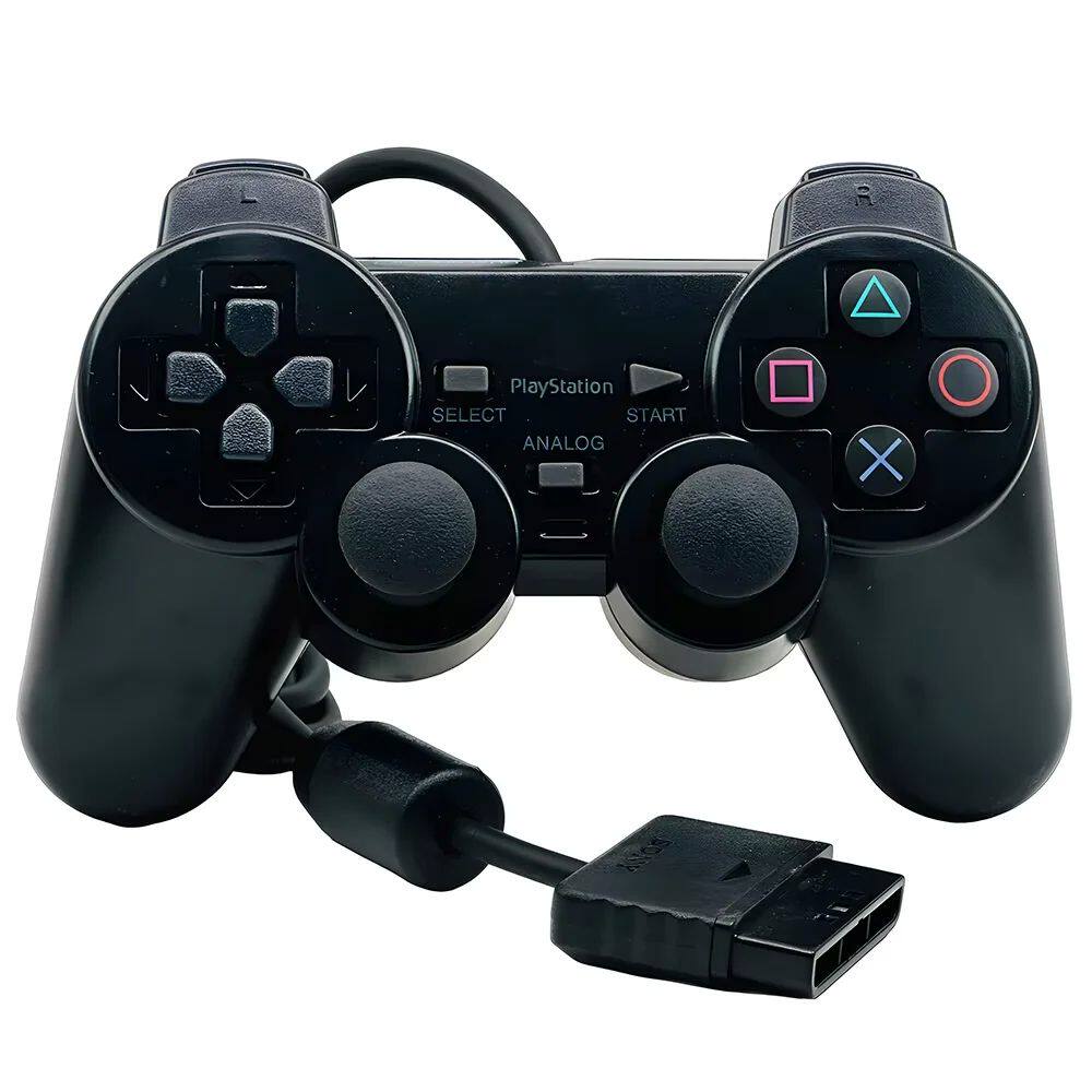 Ср. PS2 В комплекте с PlayStaton 2 Игровые приставки Dualshok 2 Ga