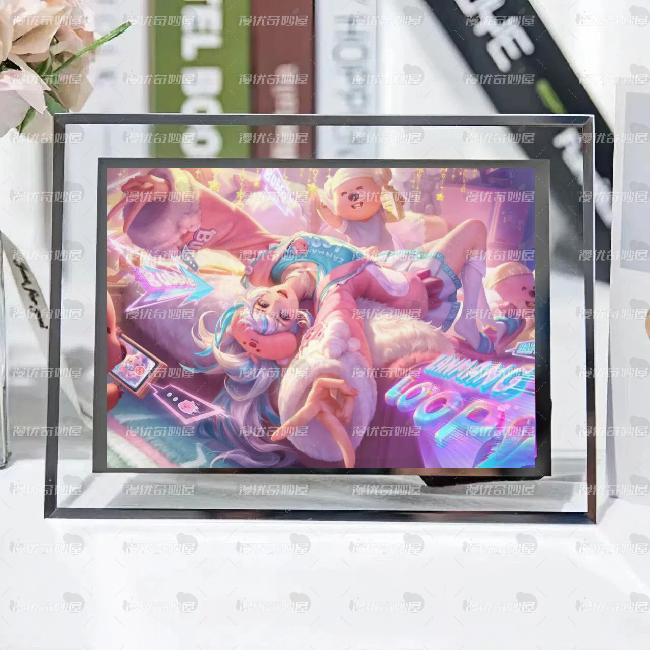 Периферийная фоторамка Yunying xLoopy King Glory Praise, симпатичная рубиновая открытка на заказ, станет новым подарком на день рождения для одноклассников