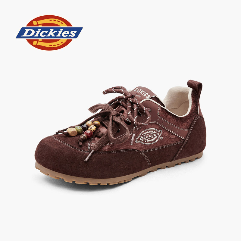 Женская обувь Dickies, немецкая обувь для тренировок, новинка 2025 года, осенняя повседневная спортивная обувь в стиле ретро, тонкие туфли в балетном стиле, женская универсальная обувь