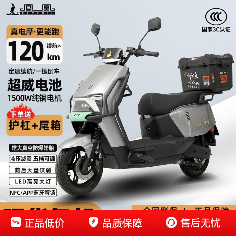 Электрический мотоцикл Phoenix Electric Motorcycle Электромобиль для взрослых, самокат на вынос, длительный срок службы батареи, 2025 новый электрический мотоцикл-скутер