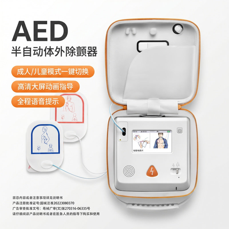 Портативный дефибриллятор Mindray aed, полностью автоматический, в лабораторных условиях, для автомобиля скорой помощи на дому, универсальный аппарат