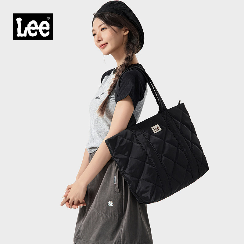 Новая модная сумка-тоут Lee's, женский рюкзак большой емкости, сумка через плечо для поездок на работу, уличная сумка для студентов колледжа, портативная сумка-облако