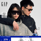 Мужской осенний кардиган Gap 2026, новый свободный вязаный кардиган с капюшоном, повседневная универсальная куртка 1SW623903