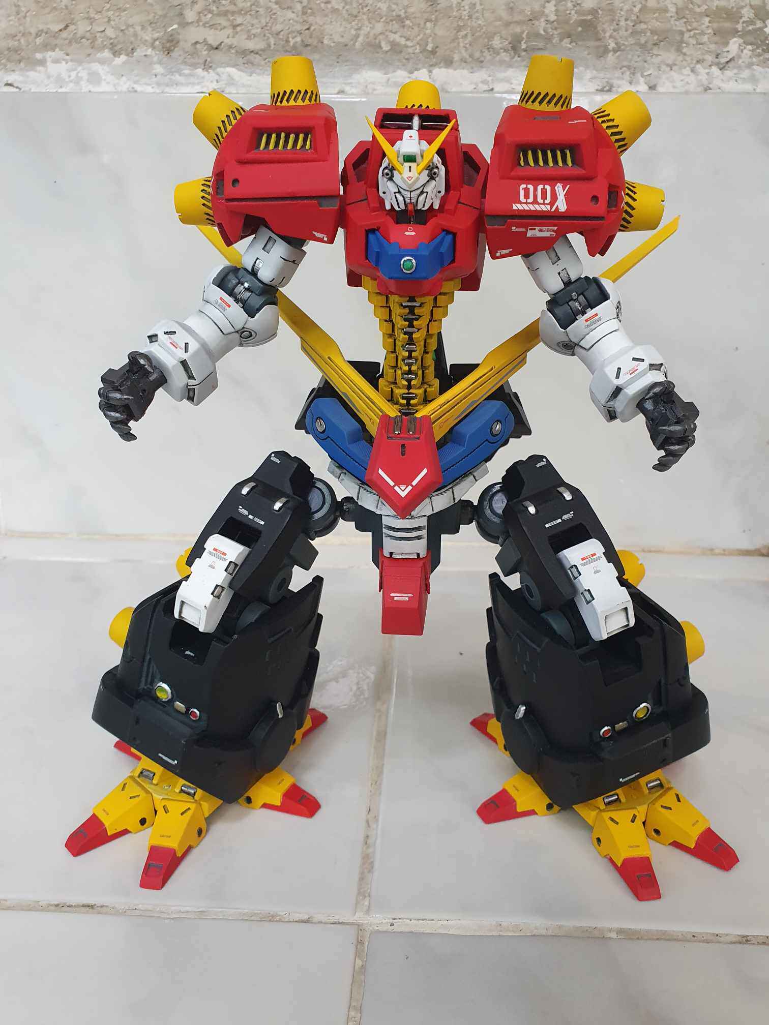Мобильный костюм Devil GUNDAM DEVIL GUNDAM с несколькими 3D-печатными рисунками из высокоточного модельного материала STL