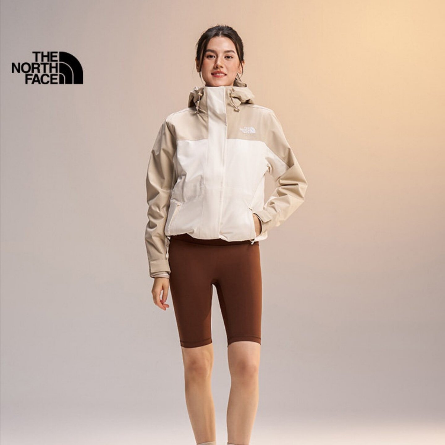 26 осенне-зимняя новая куртка TheNorthFace, женская уличная флисовая водонепроницаемая куртка 