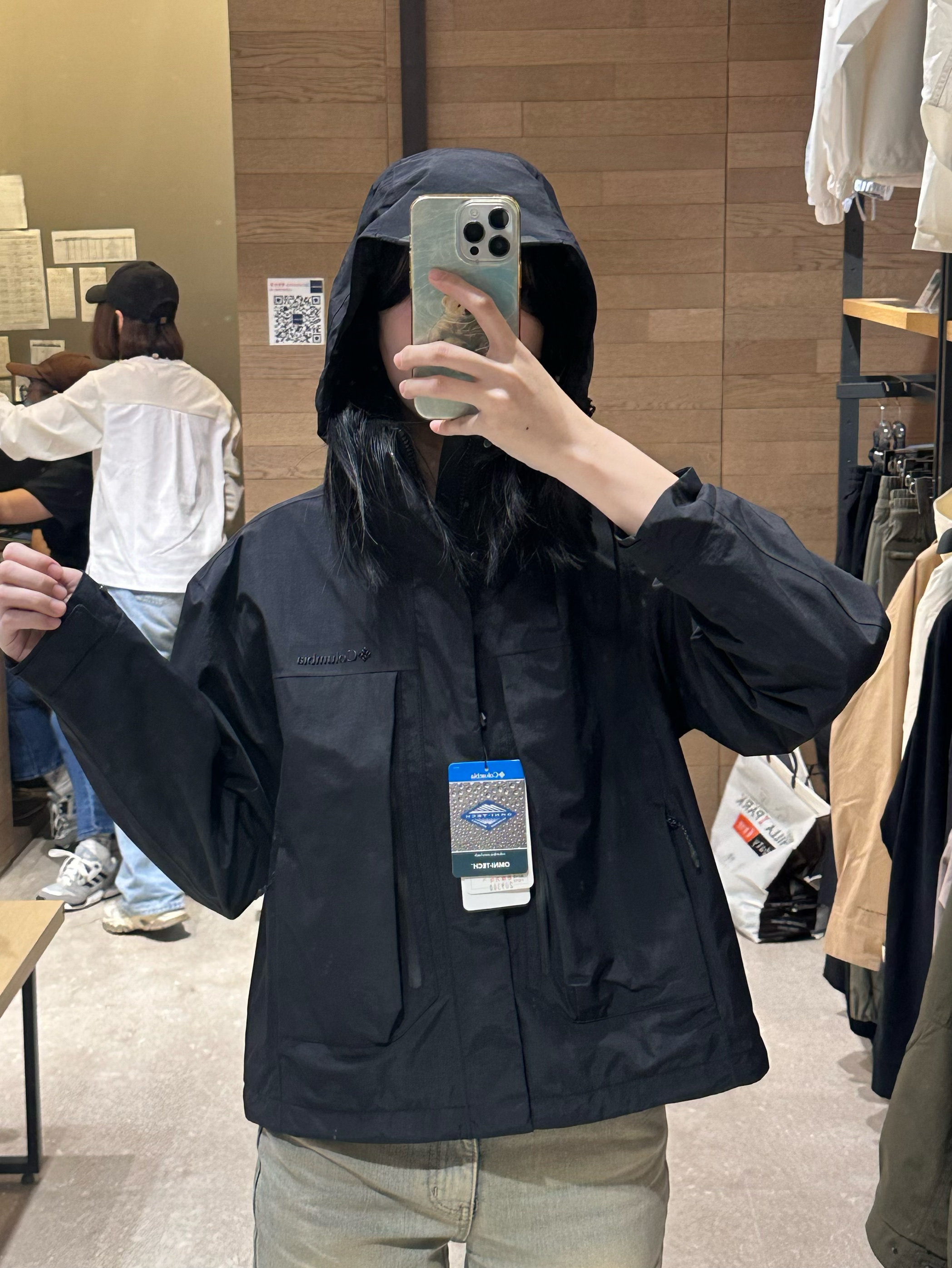 Chacha Korea Columbia Columbia24 новая 2-литровая водонепроницаемая, ветрозащитная и непродуваемая от ветра куртка женская