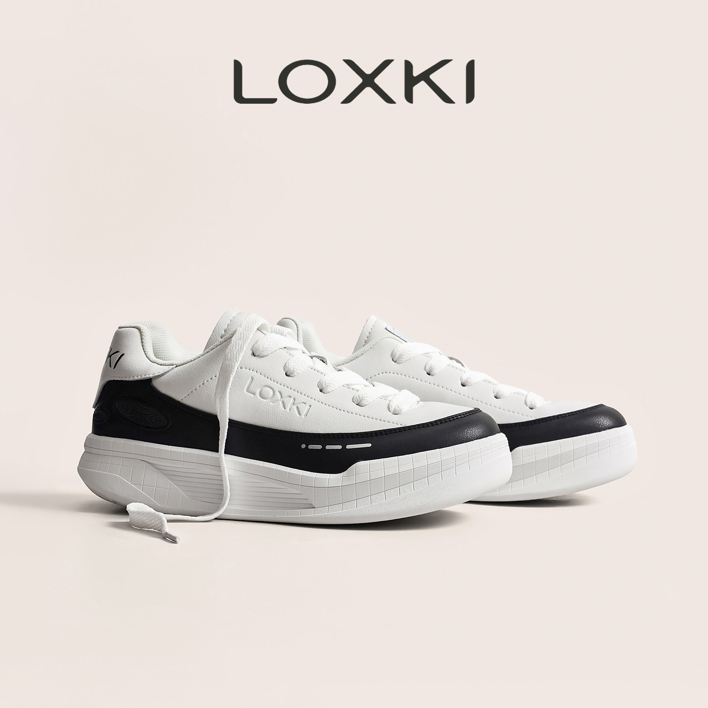 Кроссовки LOXKi LOXKi [в том же стиле, что и у звезды] мужские осенние и зимние модели, трендовая универсальная спортивная повседневная обувь увеличенного размера