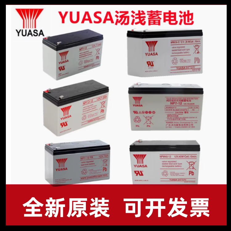 Аккумуляторная батарея пожарного лифта Yuasa NP7-12/NP17-12, NP24-12, NP65-12, 12V38AH