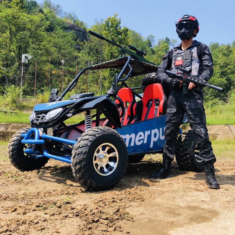 Квадроцикл четырехколесный внедорожный мотоцикл для взрослых UTV вездеходный живописный автомобиль со стальной трубой двухместная спортивная версия картинга