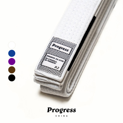 Ремни PROGRESS для мужчин и женщин по бразильскому джиу-джитсу BJJ Fighting Professional Belt Официальные прямые продажи