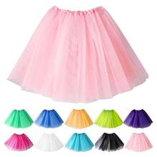 2023 Summer Women Vintage Tulle Skirt Short Tutu ini Skirts