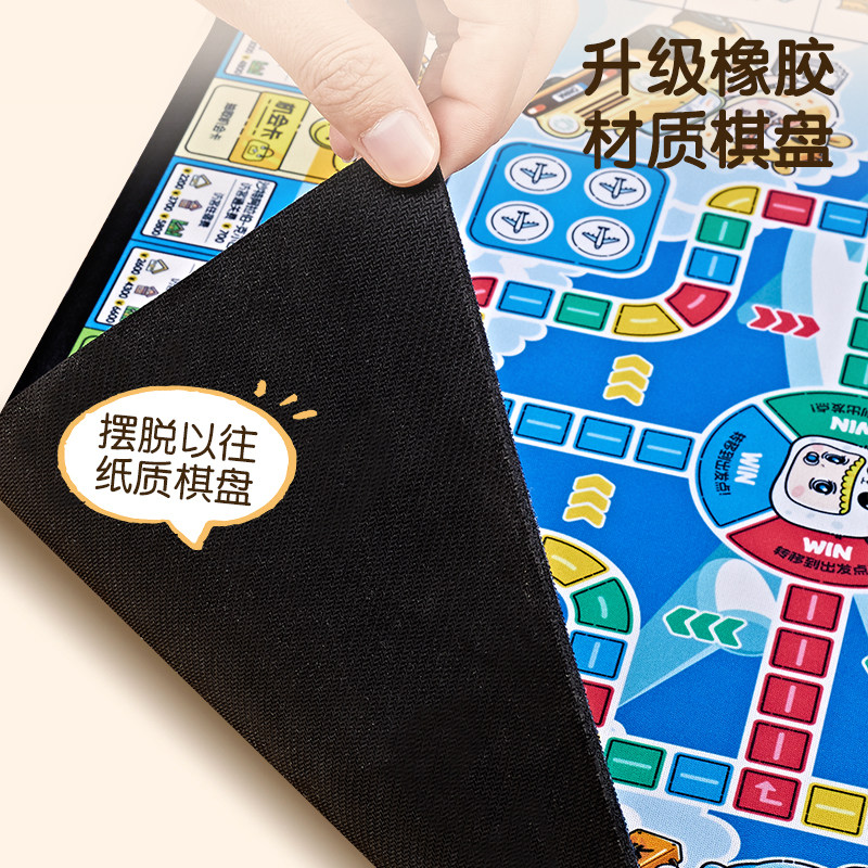 Детская подлинная настольная игра Large Rich Man World Tour Deluxe Edition Летающие шахматы, настольный коврик, подарок для студентов