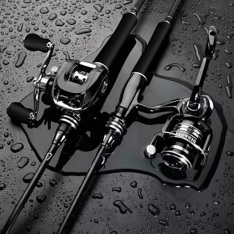 Japan Dawa war bass Luya rod set морская удочка для начинающих с прямой ручкой, метательная удочка, углеродная ручка для пистолета, колесо для сброса воды, дальнобойная удочка