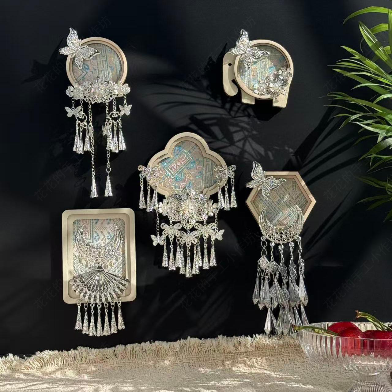 Культурные и креативные наклейки на холодильник Guangxi Zhuangjin/Оригинальные туристические сувениры в этническом стиле/Культурные и креативные подарки-сувениры