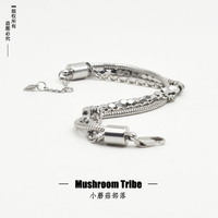 Fossil fossil European and American Wrist Wrap Stainless Steel multi-layer alloy bracelet Bracelet