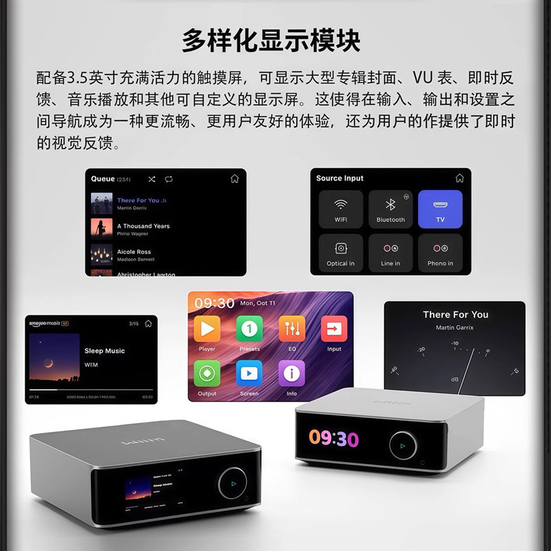 Американский WiiM Ultra digital broadcast музыкальный плеер без потерь для потоковой передачи мультимедийных данных декодирование DAC DSD Fever HIFI