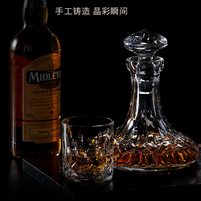 Ирландия WATERFORD Lismore Серия Connoisseur Хрустальный бокал для вина Графин Винный набор Подарочная коробка z