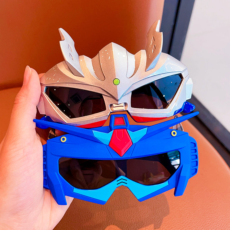 Детские солнцезащитные очки Ultraman не режут глаза, детские солнцезащитные очки для мальчиков, модные крутые солнцезащитные очки 2025 года, новые солнцезащитные очки