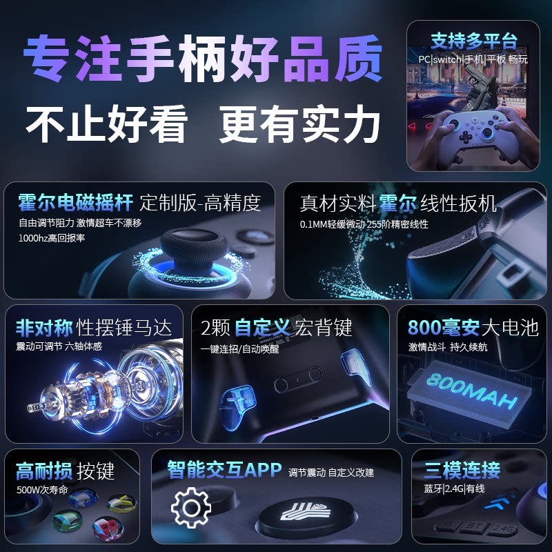 Игровой контроллер Yuyou Breaking Dawn Unlimited Warm для ПК компьютерная версия steam двойной джойстик для зала xbox беспроводной Bluetooth ns соматосенсорный переключатель PRO мобильный телефон планшет Оригинальный Бог Черный Миф Укун