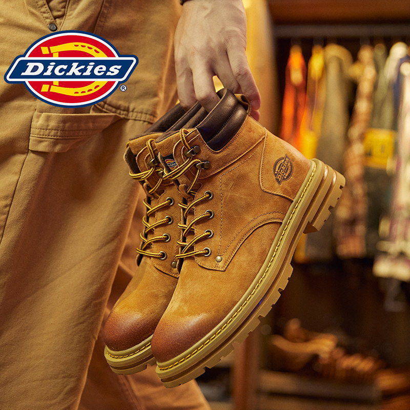 Ботинки Dickies Martin; мужская осенняя мужская обувь; походные ботинки; ботинки из ревеня; женская обувь с высоким берцем в стиле ретро; уличные ботинки с...